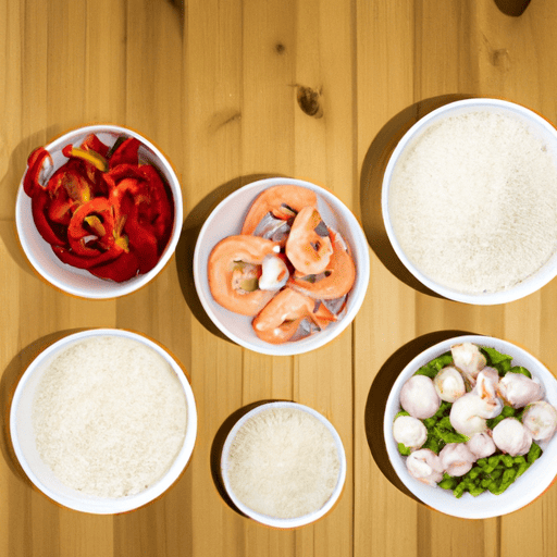 peruvian shrimp rice ingredients