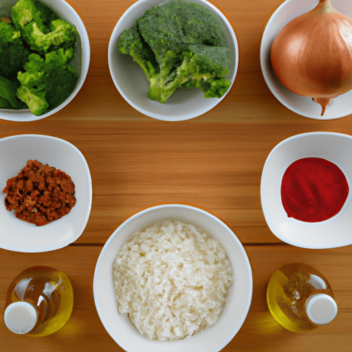 spanish broccoli rice ingredients