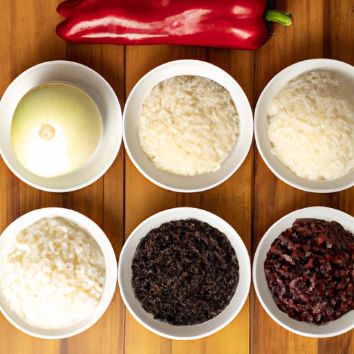 spicy black bean rice ingredients