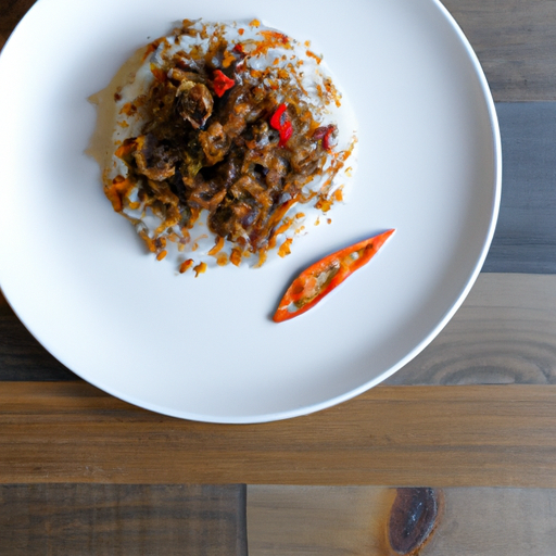 Spicy Goat Rice Recipe