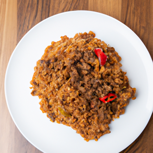spicy ground beef rice