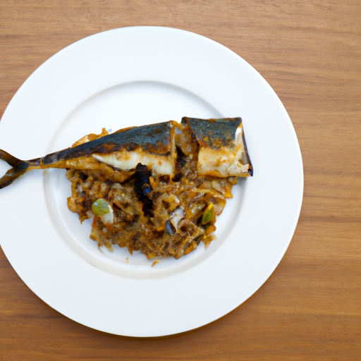 spicy mackeral rice
