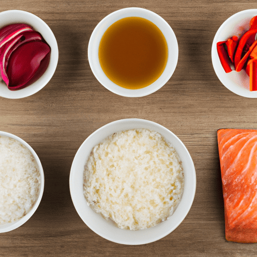 thai salmon rice ingredients