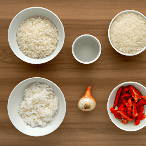 thai shrimp rice ingredients