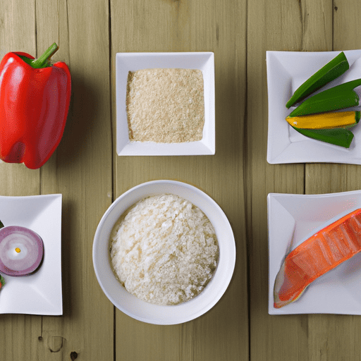 thai trout rice ingredients