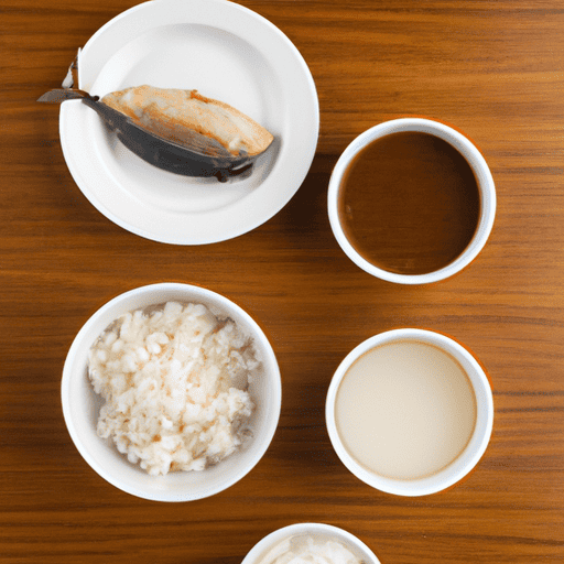 thai tuna rice ingredients