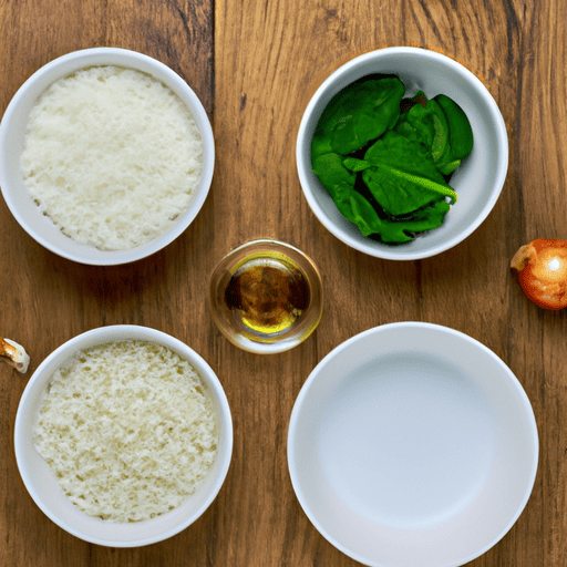 vietnamese spinach rice ingredients