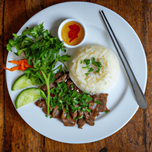 Vietnamese Steak Rice Recipe